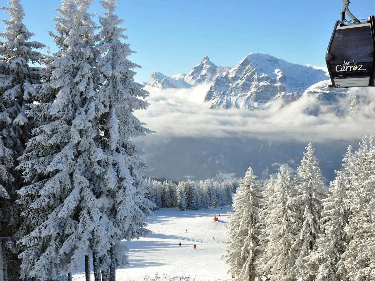 Lägenhet Appartement Cosy 4 Pers Au Pied Des Pistes Avec Parking, Balcon, Lave-Vaisselle Et Services Additionnels - Fr-1-572-87 Arâches Frankrike